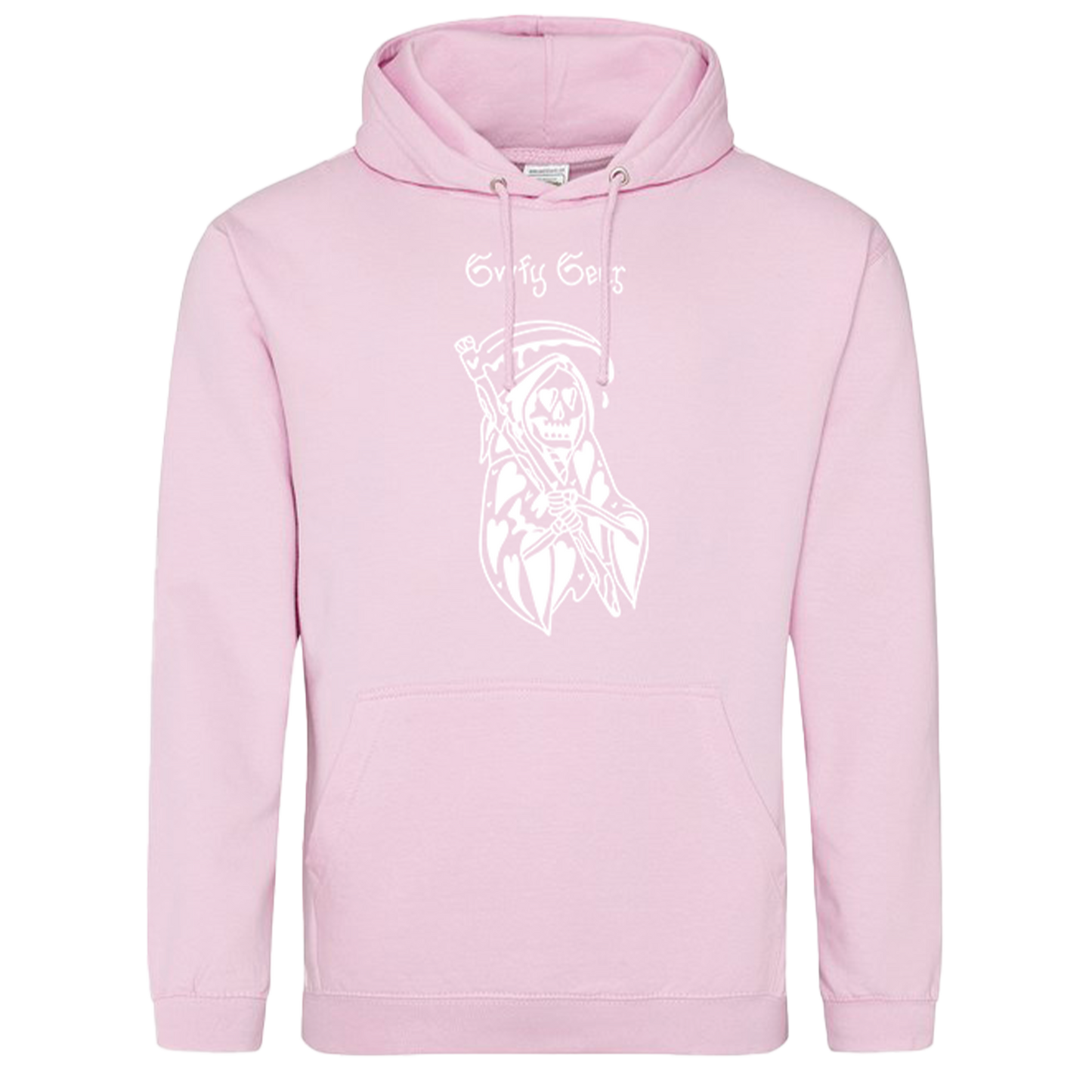 Heart Grim Pink Hoodie