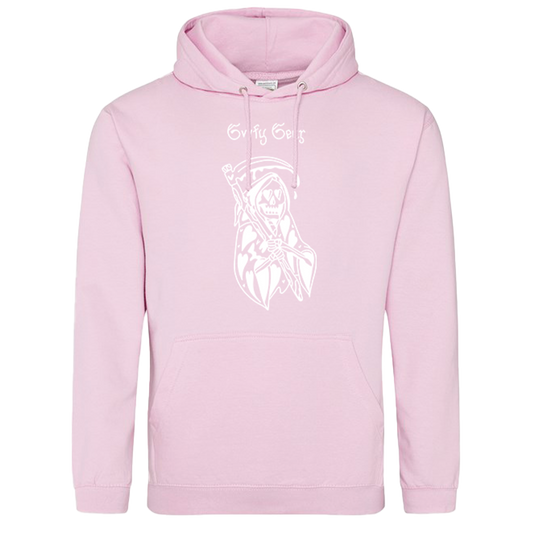 Heart Grim Pink Hoodie